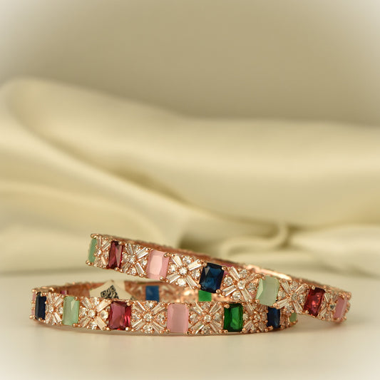 real-rose-gold-diamond-like-ad-bangle-elegant-minimal-look-for-all-occasion